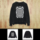 Purple Brand Distressed Sweatshirt Retro Vintage Crew Neck Sweater