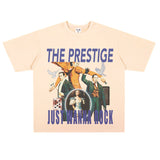 Film Star T Shirt Movie Deadly Magic Loose Retro Street Cotton T-shirt Men and Women