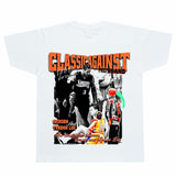 Basket Ball Star T Shirt Allenezailiverson Washed Distressed T-Shirt Printed Retro Loose