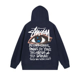 Stussy Hoodie Zip Cardigan Hooded Sweater