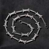 Chains Hiphop Zircon Men's Necklace St. Valentine's Spectrum