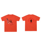 New Arrival Cactus Jack T-Shirt Men Women Hip Hop Setwear