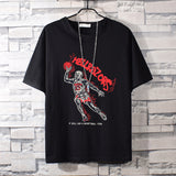 Basketball Sports T Shirt Short-Sleeved T-Shirt Men'S Lakers Kobe Loose Large Size Top Student