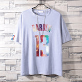 Basketball Sports T Shirt Cotton Short-Sleeved T-Shirt Men'S Sports Half Sleeve Nba Basketball Clothes Loose