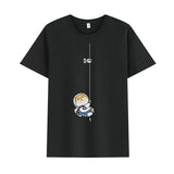 Basketball Sports T Shirt Summer Casual Short Sleeve T-Shirt Men'S Trendy Student Loose