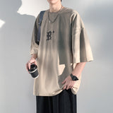 Nasa T Shirt Cotton Short-Sleeved T-Shirt Men'S Summer Loose Boys' Clothes