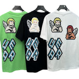 GCD T-Shirt Double-sided printed short-sleeved T-shirt GCDS loose crew neck bottoming shirt