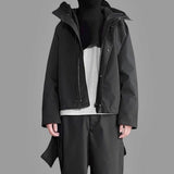 MIJKO Men's Jacket Double Zip Unisex Jacket