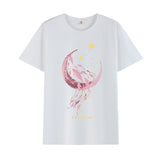 Basketball Sports T Shirt Short Sleeve T-Shirt Male Astronaut Loose Student