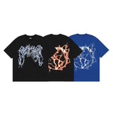 T-shirt dark high set ndy revenge thunder lightning logo