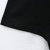 Palm Angels T Shirts Flame Letter Logo Short Sleeve T-Shirt