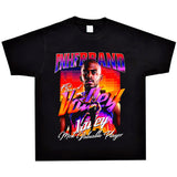 Basket Ball Star T Shirt Basketball Chris Pau Washed Distressed Printed Personalized T-Shirt Retro Short Sleeve