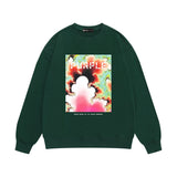 Purple Brand Sweatshirt Loose Crew Neck Sweater