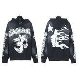 Mens trendy Hoodie & Pants Wash Water Make Old Hoodies Sweater Trousers