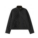 Ralph Lauren Coat RL Ralph Lauren, rhombus plaid stand-up neck cotton jacket jacket