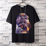 Basketball Sports T Shirt Basketball Sports Student Handsome Lakers Kobe Short Sleeve T-Shirt Men
