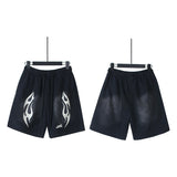 Men Short Vintage Old, Loose Summer Casual Sports Shorts