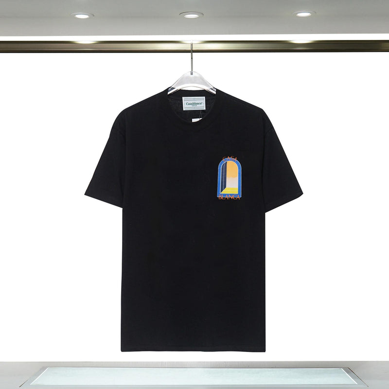 Casablanca T Shirts Fashion Casual Crew Neck Tee
