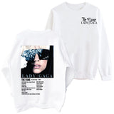 The Fame Lady Gaga Sweatshirt Harajuku Round Neck Long