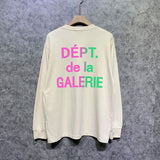 Gallery Dept Long Sleeved Shirt Fashion Brand Long Sleeve Long-Sleeved T-shirt Blouse