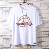 Basketball Sports T Shirt Kobe Manba No. 24 Short Sleeve T-Shirt Male Student Loose