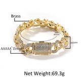Chains Zircon Necklace Tide Hip Hop St. Valentine's Spectrum