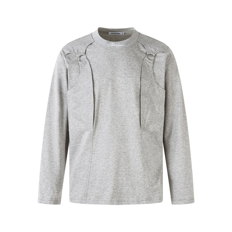 Unisex long-sleeved shirt autumretroloose