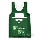 Heisenberg T Shirt 3d Digital Printing Breaking Bad Men Women Casual Vest