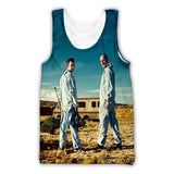 Heisenberg T Shirt Summer Thin Men'S Vest Deadly Poison Master Printing Stylish T-Shirt