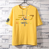 Basketball Sports T Shirt Basketball Clothes Short Sleeve Men'S Loose Student Trendy Curry No. 30 Youth Casual T-Shirt