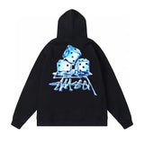 Stussy Hoodie Fall/Winter Fleece Hooded Sweater