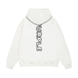 Purple Brand Hoodie Fashion Loose Hooded Sweater