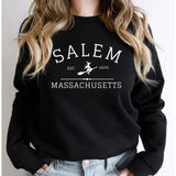 Salem Massachusetts Crewneck Halloween Sweatshirt Salem