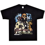 Basket Ball Star T Shirt Basketball Washed Distressed James Harden Printed T-shirt Retro Short Sleeve Cotton