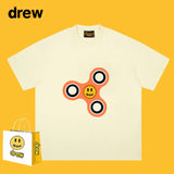 Drew T Shirts Cotton Short Sleeve Loose Men's Short Sleeve