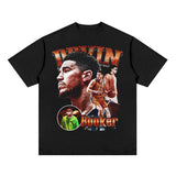 Nba T Shirt Basketball Jersey American Printed Short-Sleeved T-shirt Fashion Brand Men and Women