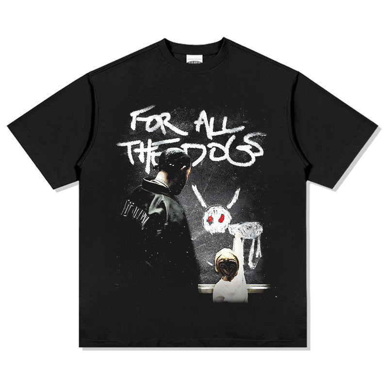 Drake T Shirts Hip Hop Loose T Shirts
