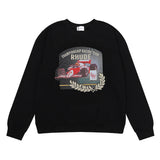 Rhude Hoodie F1 Racing Car HD Printed Hip Hop Men and Women Casual round Neck Sweater