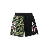 Aape Shorts Summer Fashion Brand Men's and Women's Camouflage Color Matching Casual Shorts