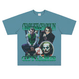 Film Star T Shirt Loose Heavy Retro Street Cotton American T-shirt