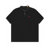 Ralph Lauren POLO shirt RL embroidered lapel POLO loose T-shirt