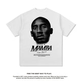 Nba T Shirt Summer Commemorative Kobe Street Style Short Sleeve T-shirt Washed Men and Women