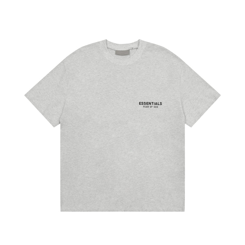 Fog Essentials T Shirts Spring/Summer FOG Double Line Letter Pattern Crew Neck Short Sleeves