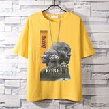 Basketball Sports T Shirt Basketball Sports Student Handsome Lakers Kobe Short Sleeve T-Shirt Men