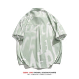 Men's Shirts Men's Short Sleeve Summer Trendy Loose Casual