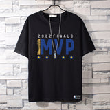 Basketball Sports T Shirt Curry Champion Pure Cotton Loose Short Sleeve T-Shirt Male Student Handsome Casual