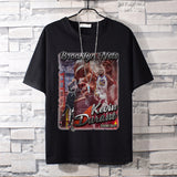 Basketball Sports T Shirt Loose Basketable Nets Durant Korean Style Trendy Printing Basketball Sport Short Sleeve T-Shirt Men