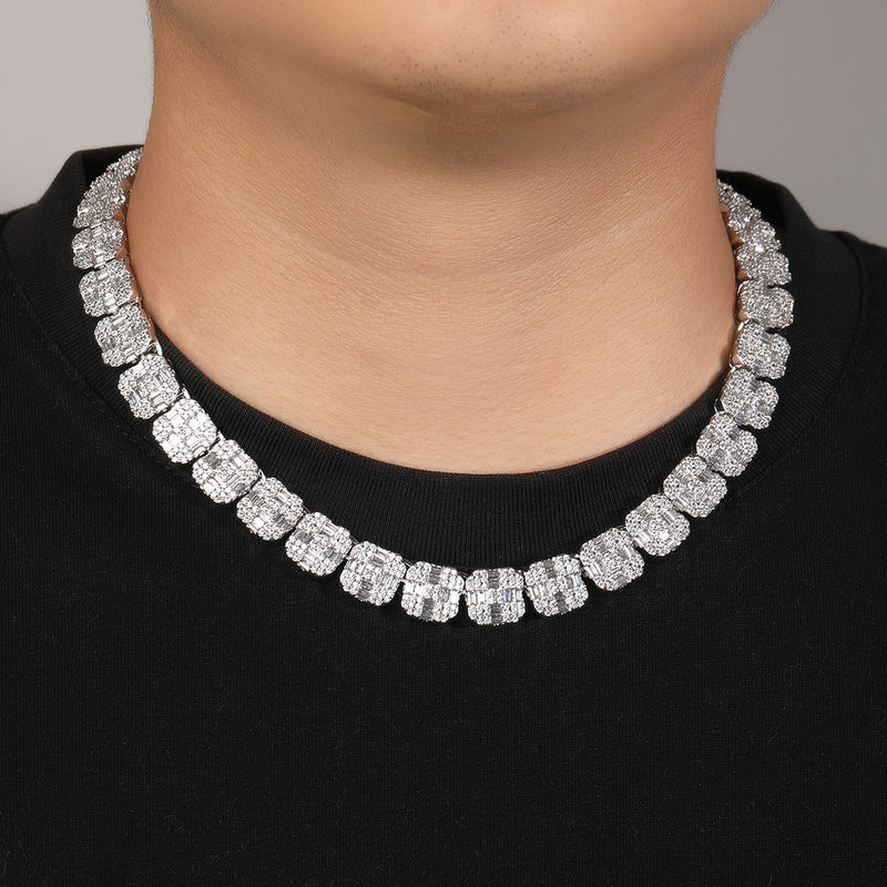 Chains Rock Sugar Hip Hop Cross Diamond Spring Necklace Spectrum St. Valentine's