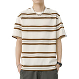 Mariner Shirt Women Haipeng Cloud Men's Summer Stripes T-shirt Short Sleeve Men's American Fashion Brand