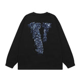 Vlone Sweatshirts Autumn and Winter Crew Neck Pullover Long Sleeves